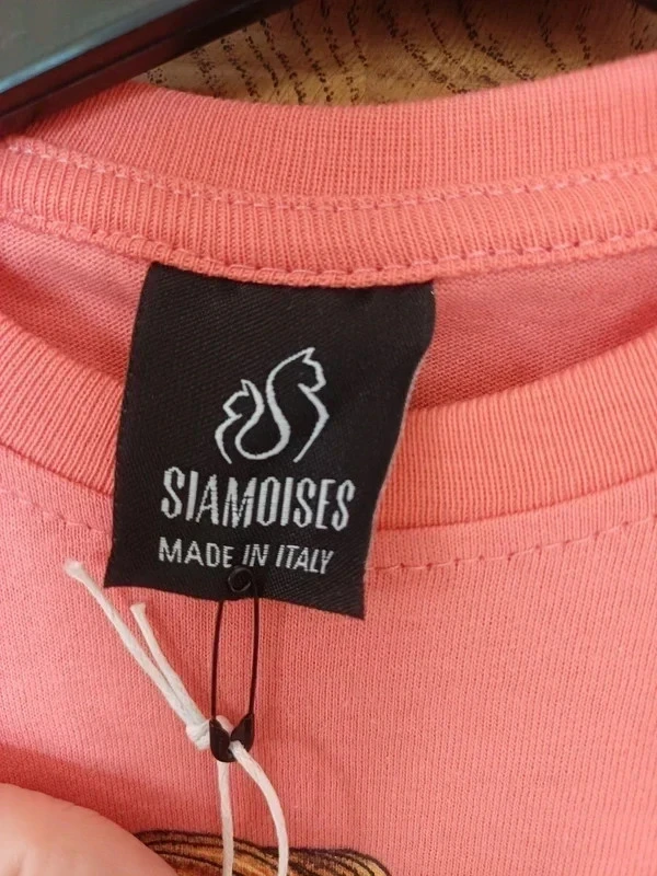 Coral t-shirt size 1/2 years or 18 months brand Siamoises new – photo 5